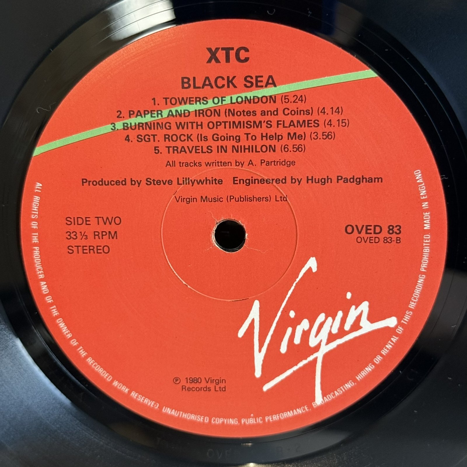 画像5: エックス・ティー・シー ~ XTC / ブラック・シー ~ Black Sea (LP)