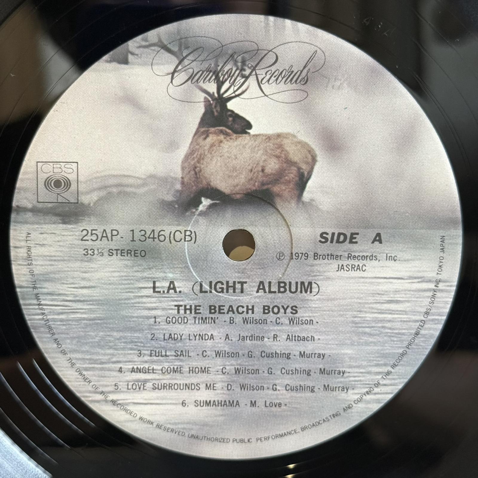 画像10: ザ・ビーチ・ボーイズ ~ The Beach Boys / エルエー(ライト・アルバム) ~ L.A.(Light Album) (LP)