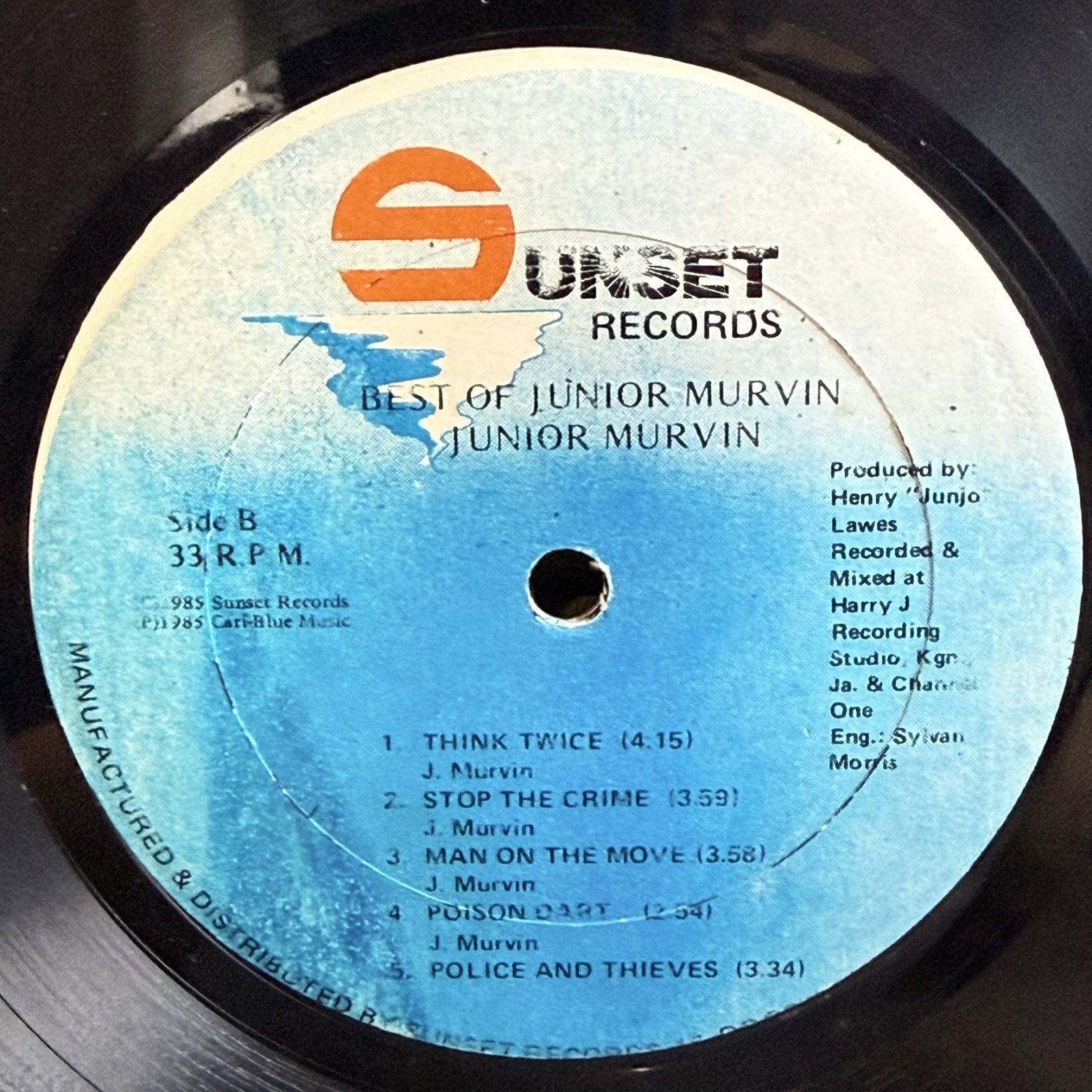 画像5: ジュニア・マーヴィン ~ Junior Murvin / ベスト・オブ・ジュニア・マーヴィン ~ Best Of Junior Murvin (LP)