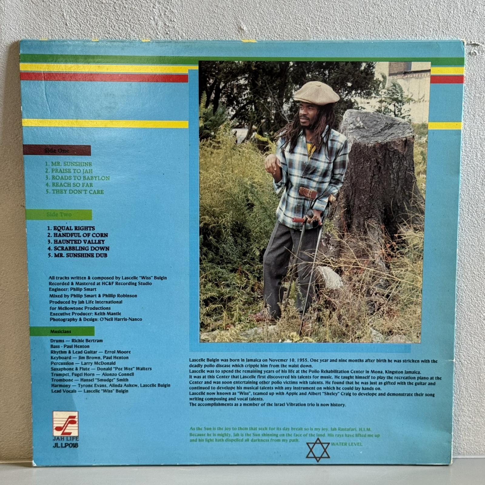 画像2: ウィス ~ Wiss / ミスター・サンシャイン ~ Mr. Sunshine (LP)