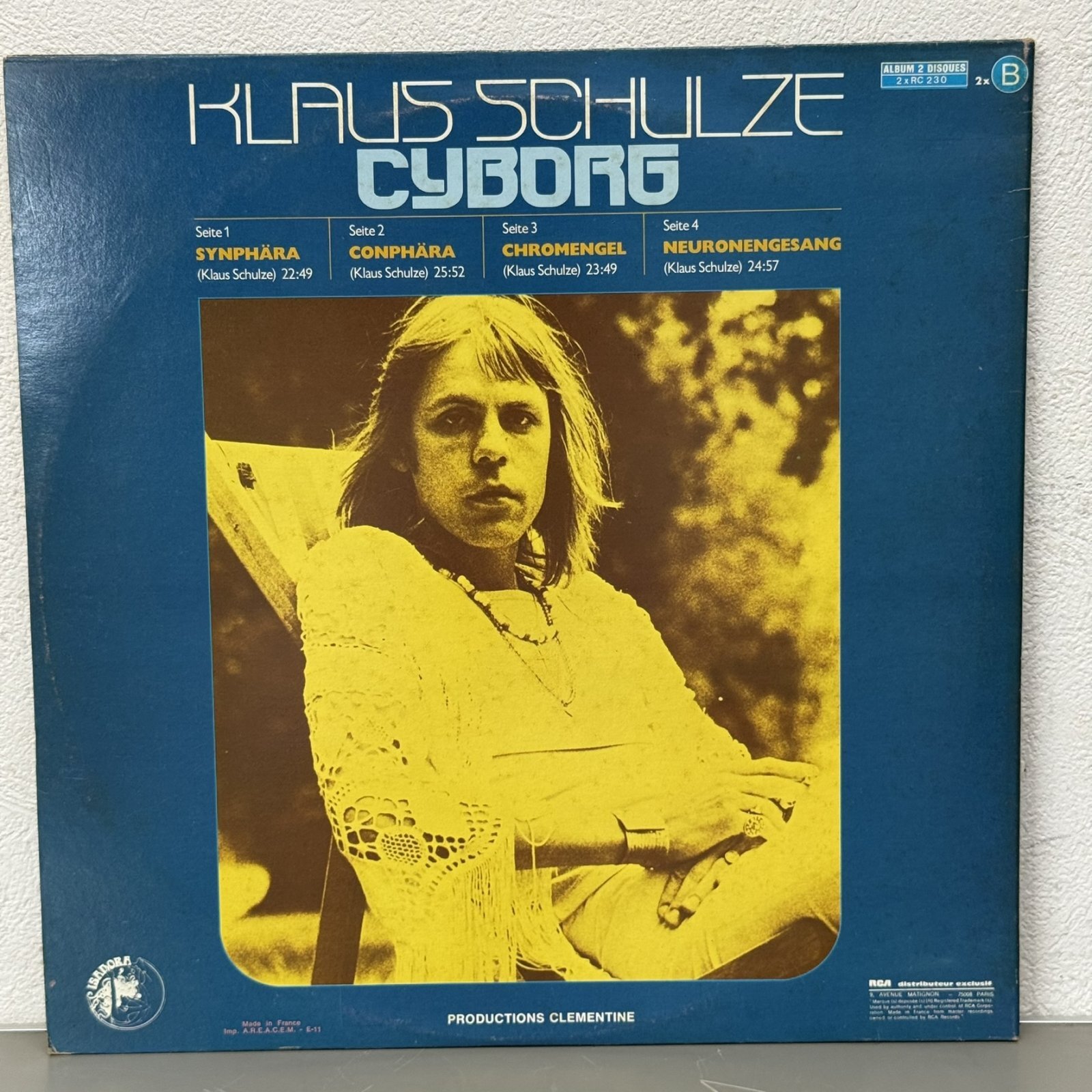 画像2: クラウス・シュルツェ ~ Klaus Schulze / サイボーグ ~ Cyborg (2LP)