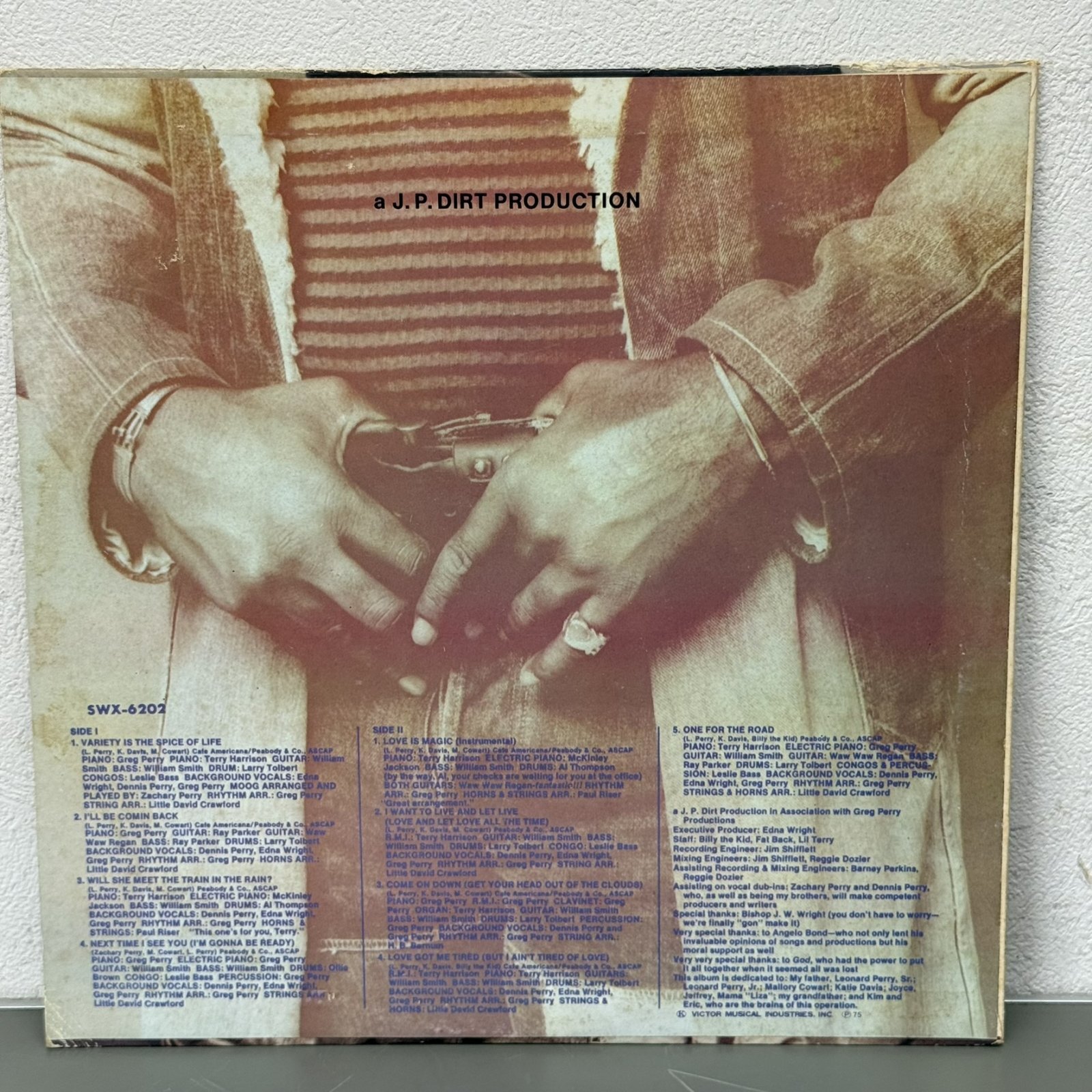 画像2: グレッグ・ペリー ~ Greg Perry / ワン・フォー・ザ・ロード ~ One For The Road (LP)