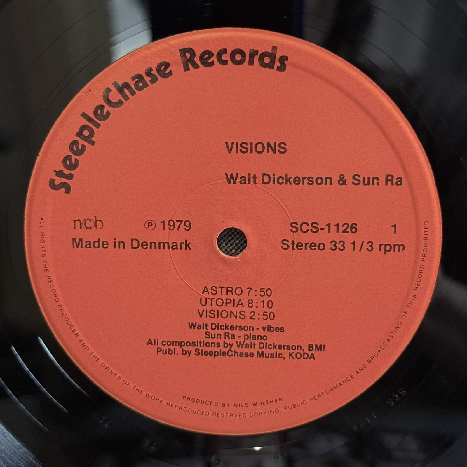 画像6: ウォルト・ディッカーソン & サン・ラー ~ Walt Dickerson & Sun Ra / ヴィジョンズ ~ Visions (LP)