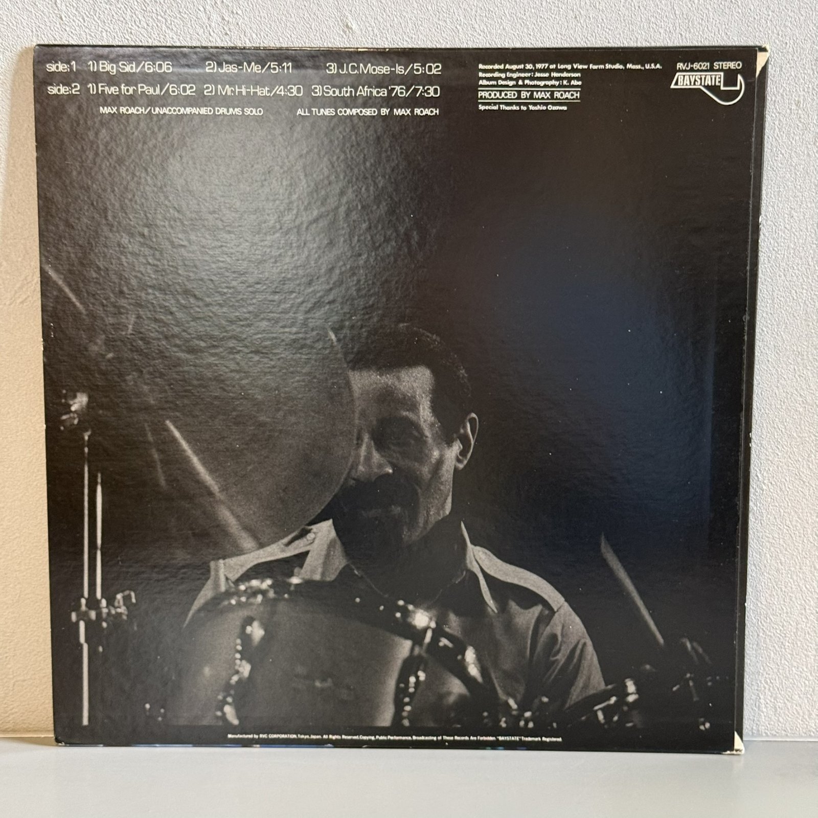 画像2: マックス・ローチ ~ Max Roach / ソロ！ ~ Solos (LP)