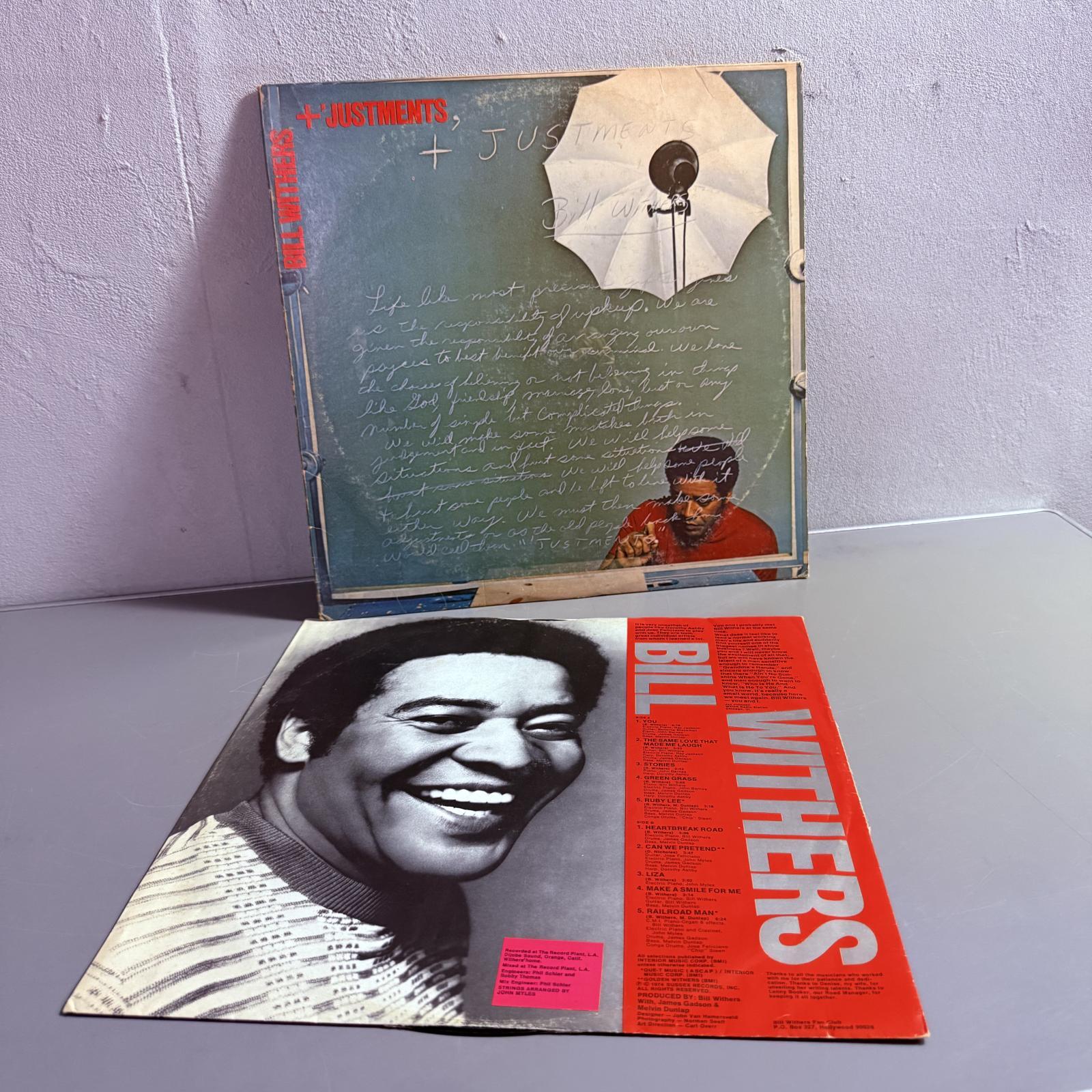 画像6: ビル・ウィザース ~ Bill Withers / ジャストメンツ ~ +'Justments (LP)