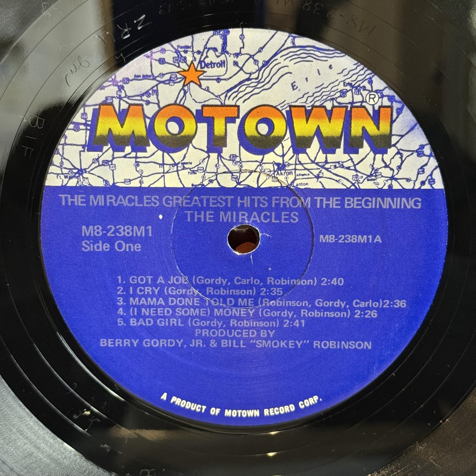 画像6: ザ・ミラクルズ ~ The Miracles / グレイテスト・ヒッツ・フロム・ザ・ビギニング ~ Greatest Hits From The Beginning (2LP)