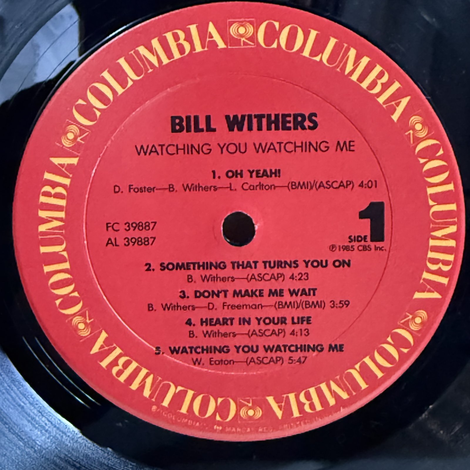 画像8: ビル・ウィザース ~ Bill Withers / ウォッチング・ユー・ウォッチング・ミー ~ Watching You Watching Me (LP)