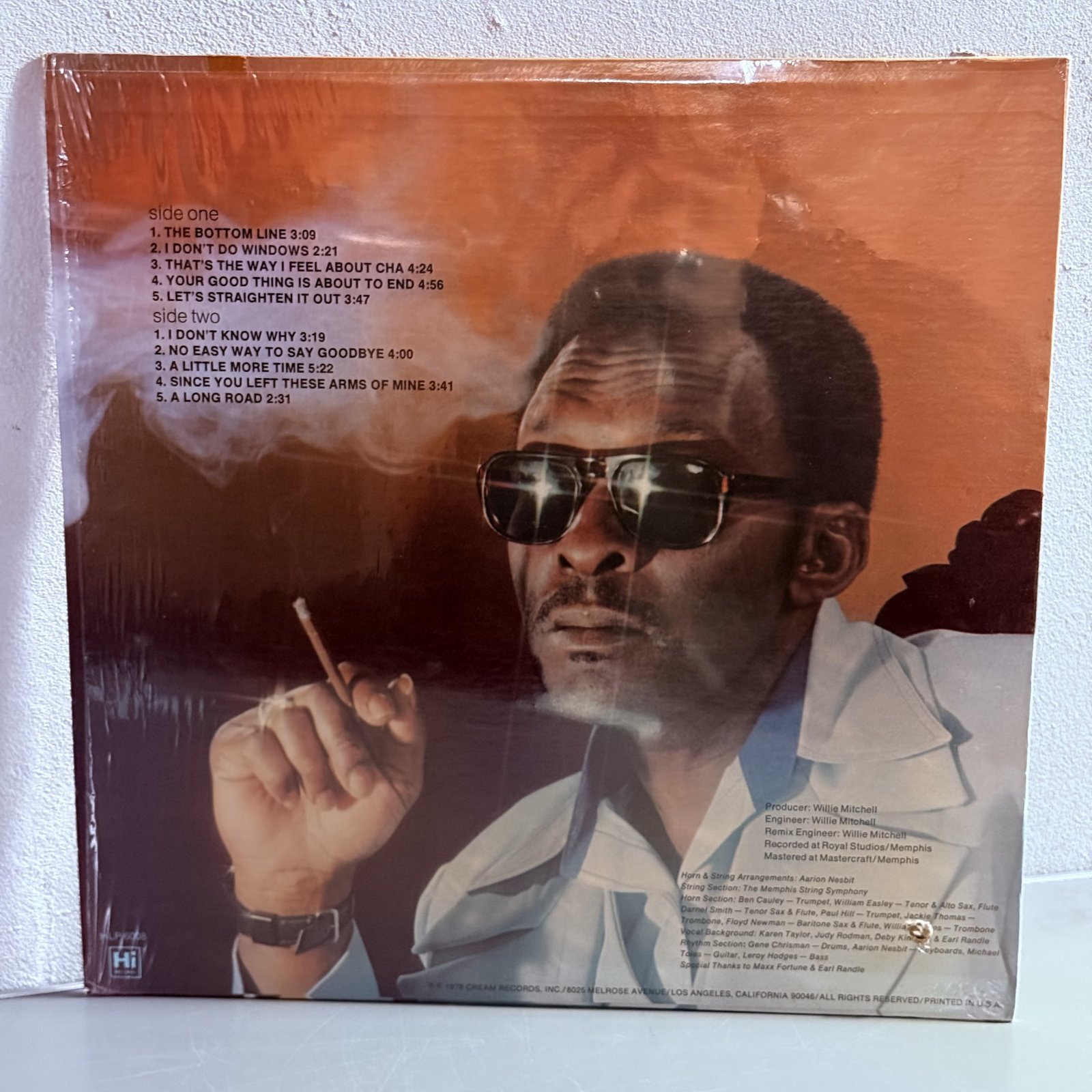 画像5: O.V.ライト ~ O.V. Wright / ザ・ボトム・ライン ~ The Bottom Line (LP)