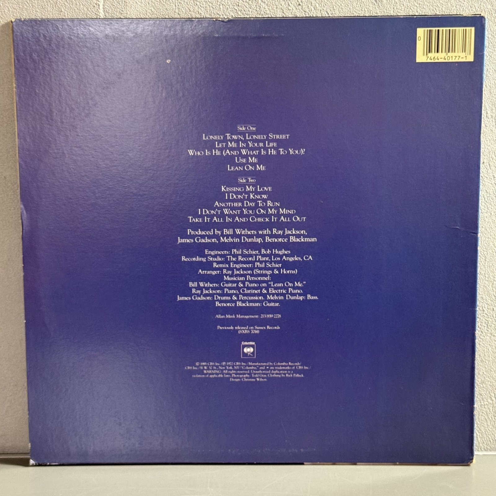 画像2: ビル・ウィザース ~ Bill Withers / スティル・ビル ~ Still Bill (LP)