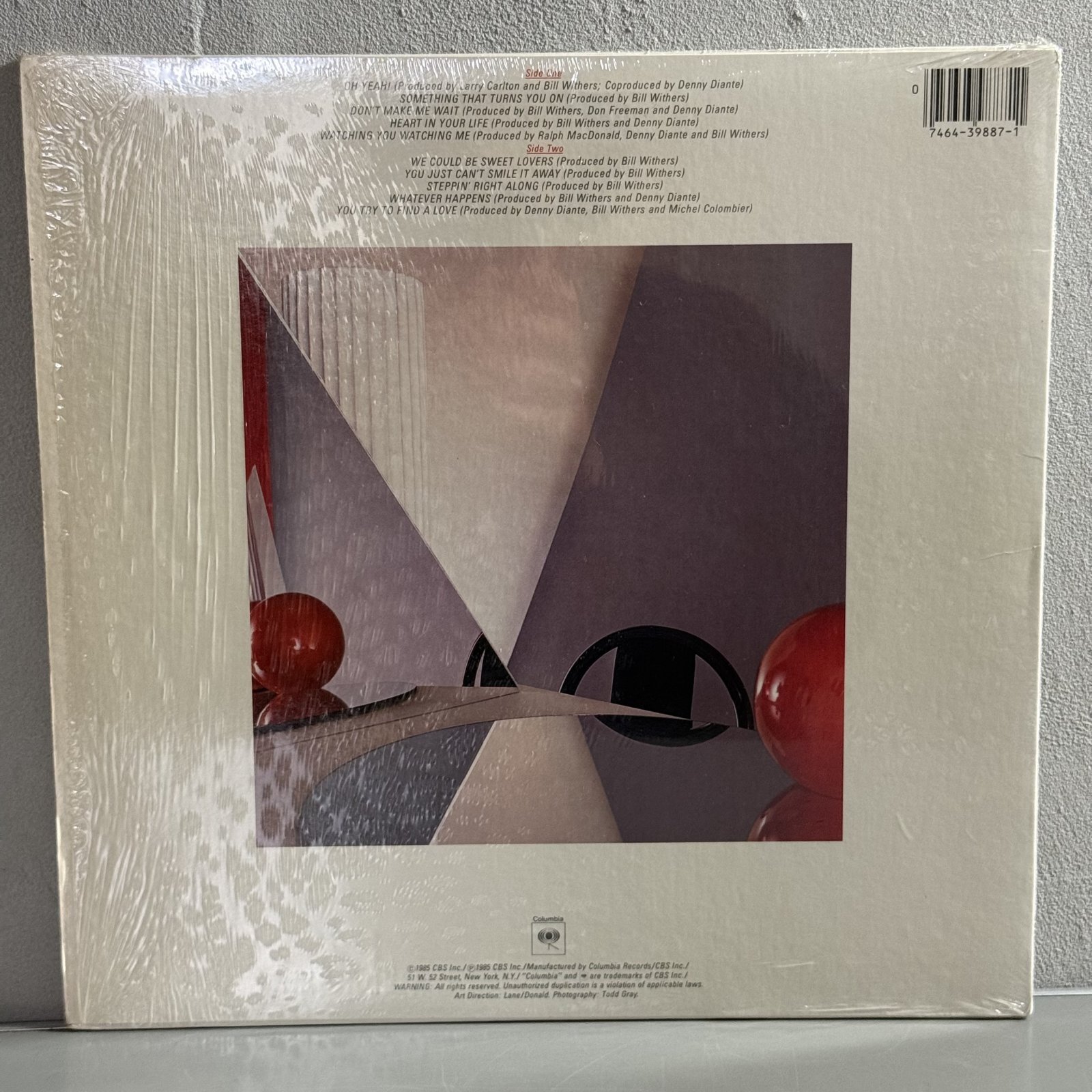 画像2: ビル・ウィザース ~ Bill Withers / ウォッチング・ユー・ウォッチング・ミー ~ Watching You Watching Me (LP)