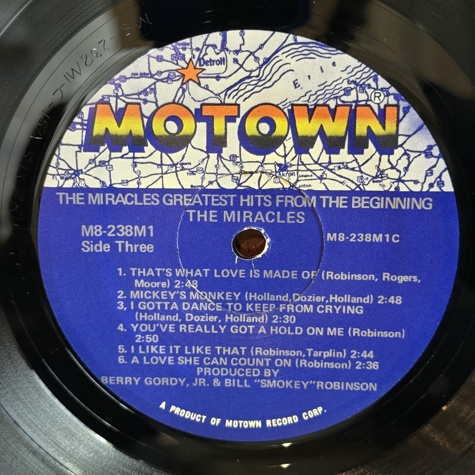 画像8: ザ・ミラクルズ ~ The Miracles / グレイテスト・ヒッツ・フロム・ザ・ビギニング ~ Greatest Hits From The Beginning (2LP)