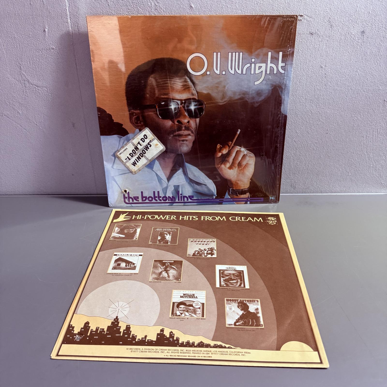 画像7: O.V.ライト ~ O.V. Wright / ザ・ボトム・ライン ~ The Bottom Line (LP)
