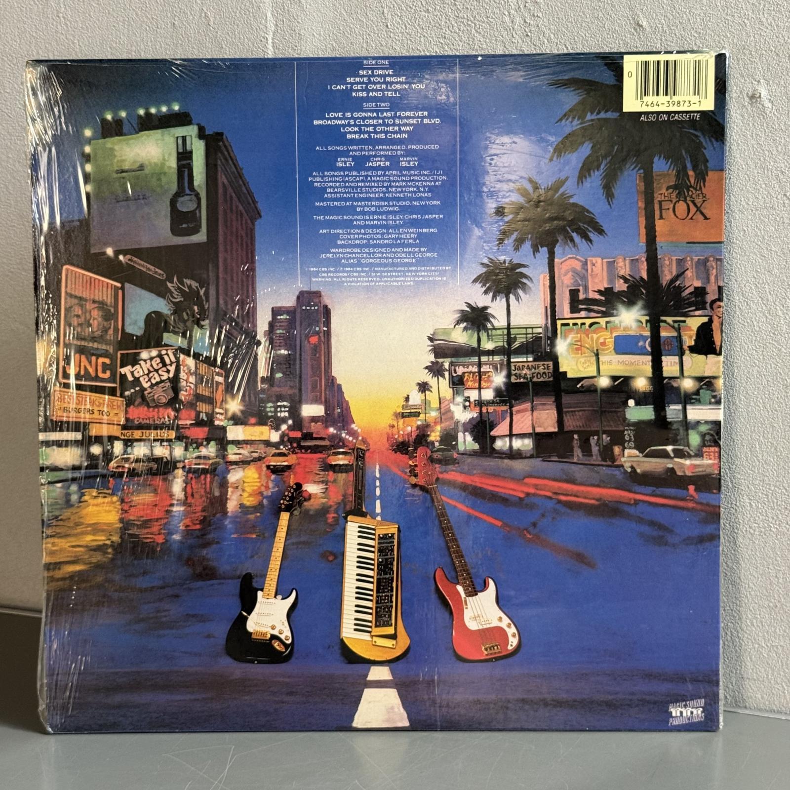 画像2: アイズレー・ジャスパー・アイズレー ~ Isley Jasper Isley / ブロードウェイズ・クローザー・トゥ・サンセット・ブルヴァード ~ Broadway's Closer To Sunset Blvd. (LP)