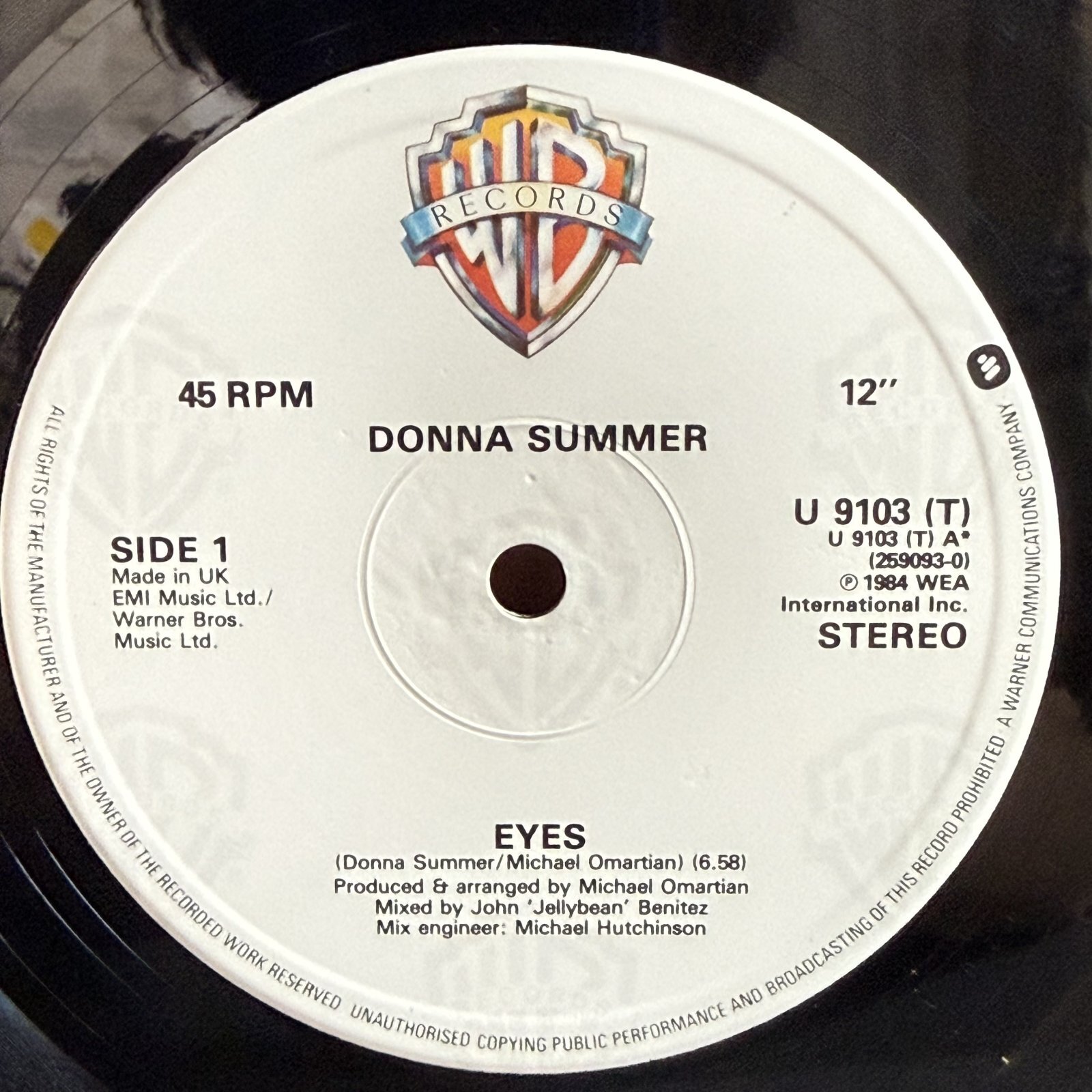 画像6: ドナ・サマー ~ Donna Summer / アイズ ~ Eyes (12inch)
