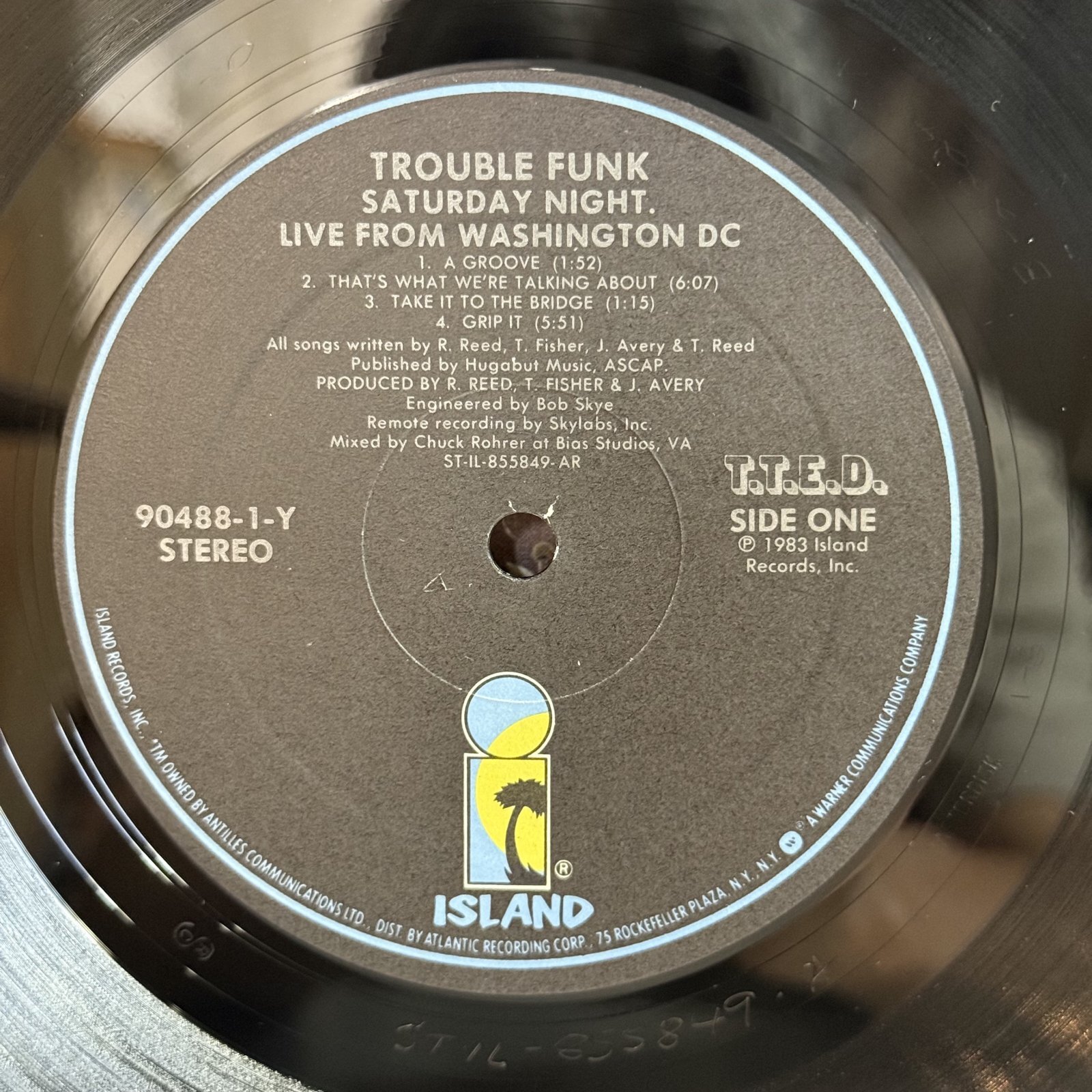 画像5: トラブル・ファンク ~ Trouble Funk / サタデイ・ナイト・ライヴ・フロム・ワシントンDC ~ Saturday Night. Live From Washington DC (LP)