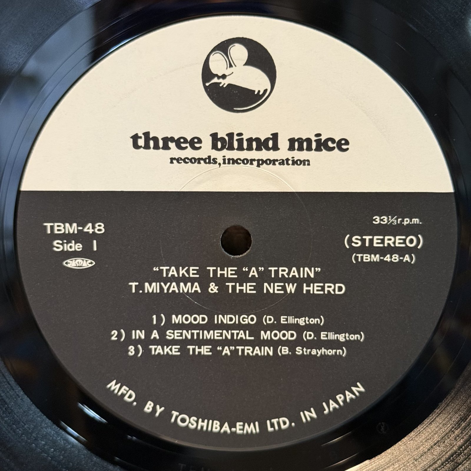 画像8: 宮間利之とニューハード ~ Toshiyuki Miyama & The New Herd / テイク・ジ・A・トレイン ~ Take The "A" Train (LP)