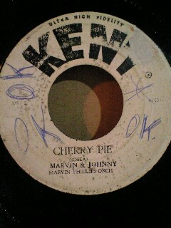 画像1: MARVIN AND JOHNNY . CHERRY PIE . AINT THAT RIGHT